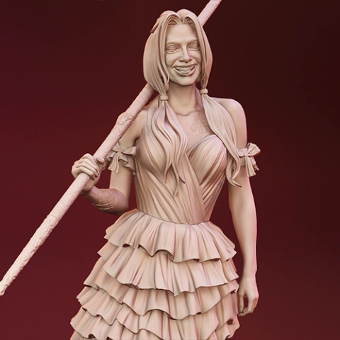 Harley Quinn 2021 3D Printer Files | Assembly STL Model