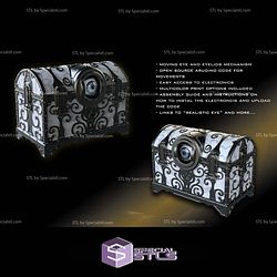 Cosplay STL Files Hogwarts Legacy Motorized Eye Chest 3D Model