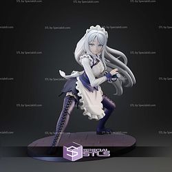 Sylpha Langlis from Anime 154mm STL Files 3D Model