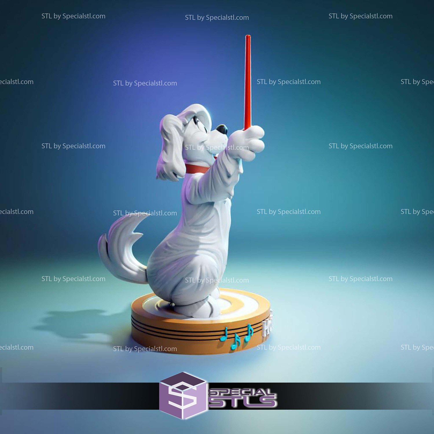 Hot Dog Archie Digital STL Files 3D Model — view 3
