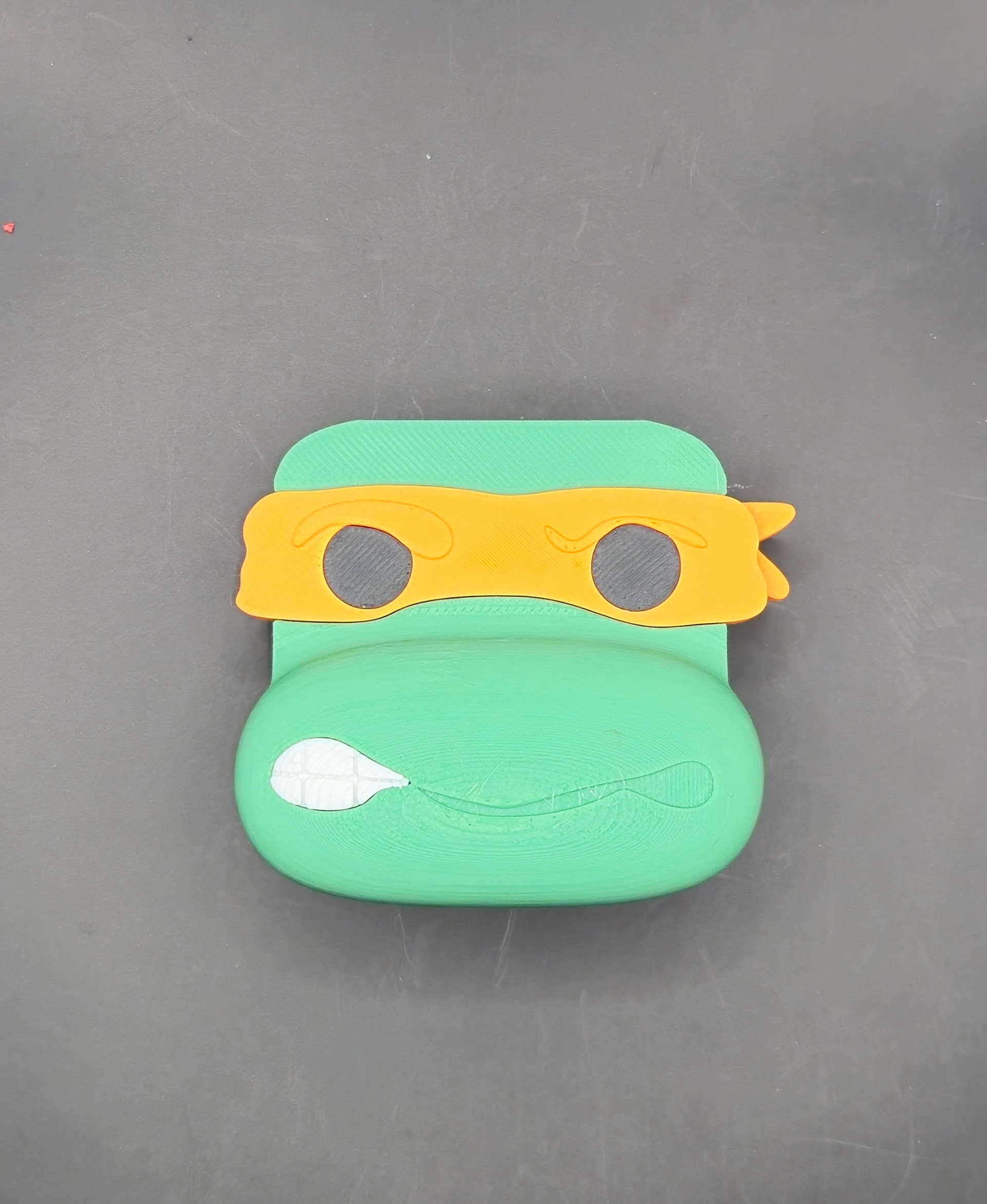 Blokkheadz TMNT! - Michelangelo - Magnet, Ornament & Regular Collectible 3D STL Model