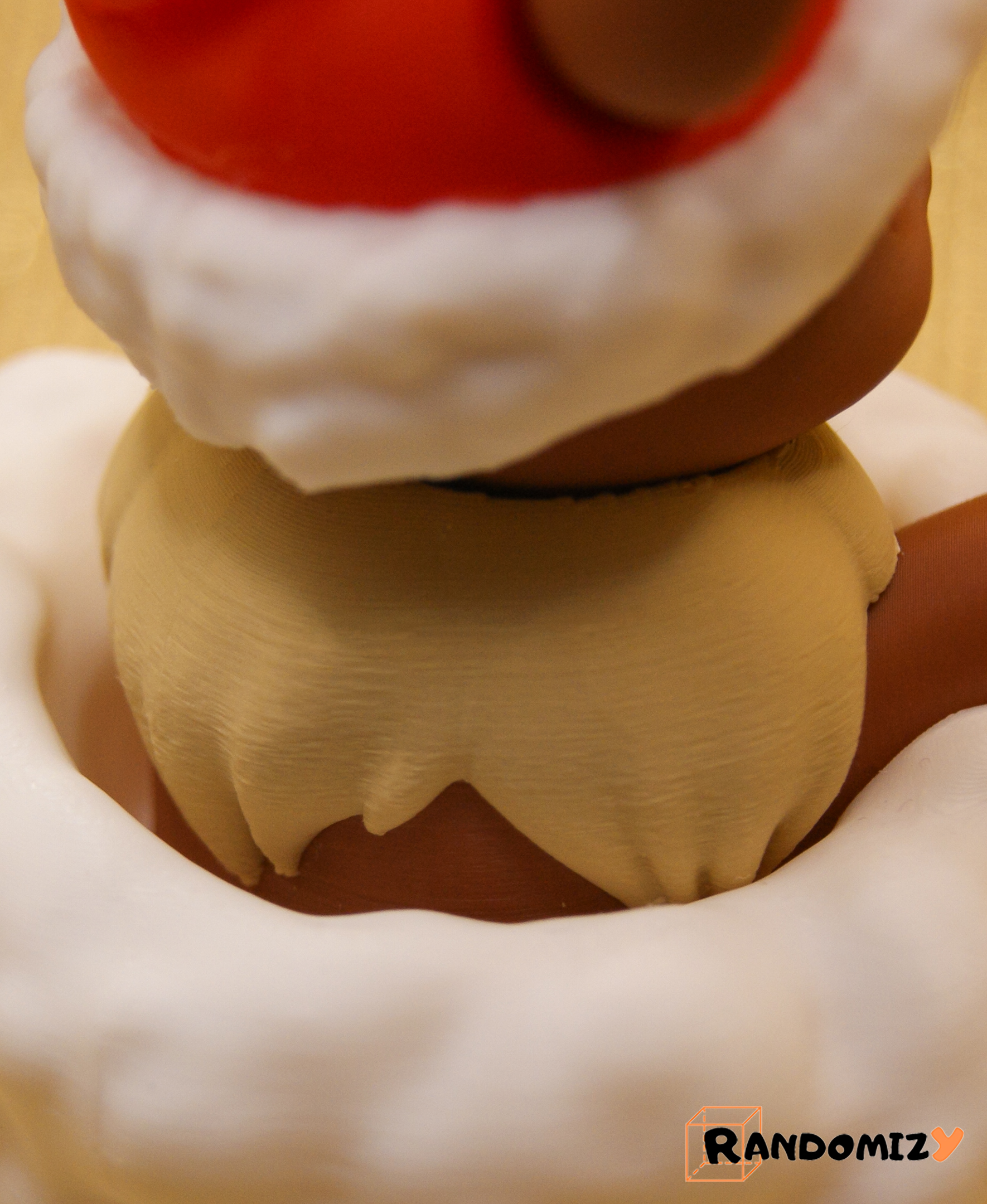 Eevee in a Christmas Sock 3D STL Model
