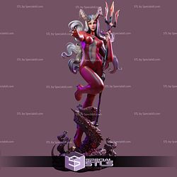 Satana Hellstrom Marvel Villain 3D Printer Files STL Model