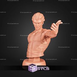 Kinji Hakari Jujutsu Kaisen Bust 117mm STL Files 3D Model