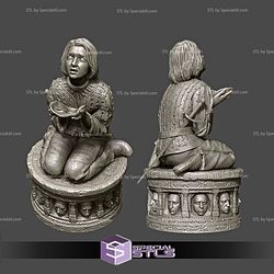 Basic STL - Arya Stark Blind 3D Model