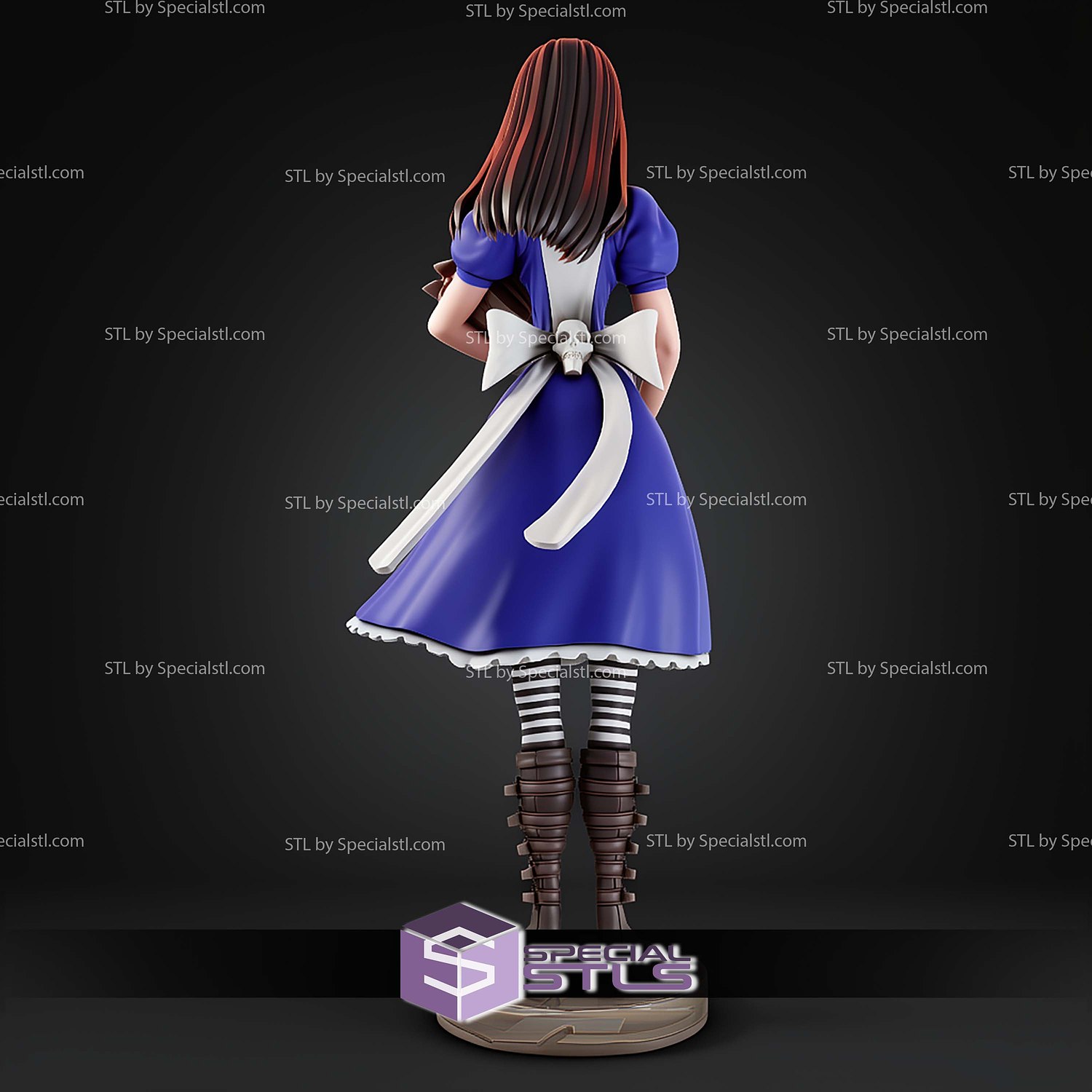 McGee Alice Madness Returns STL Files 3D Model — view 5