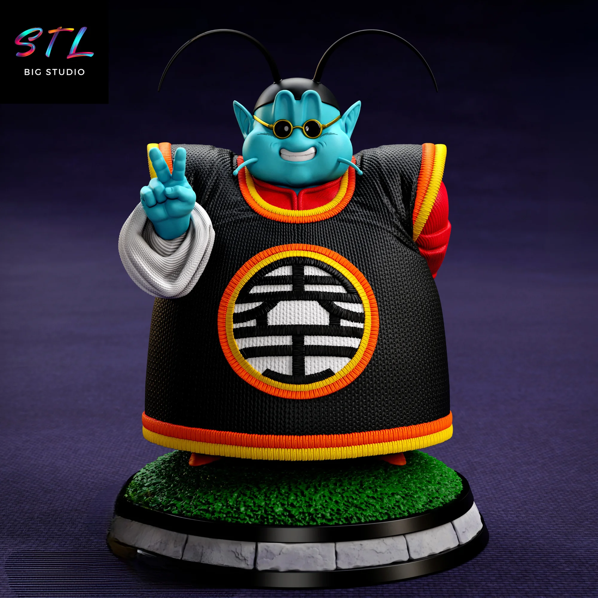 Kaio-Sama STL for 3D Printing | Dragon Ball Z Model
