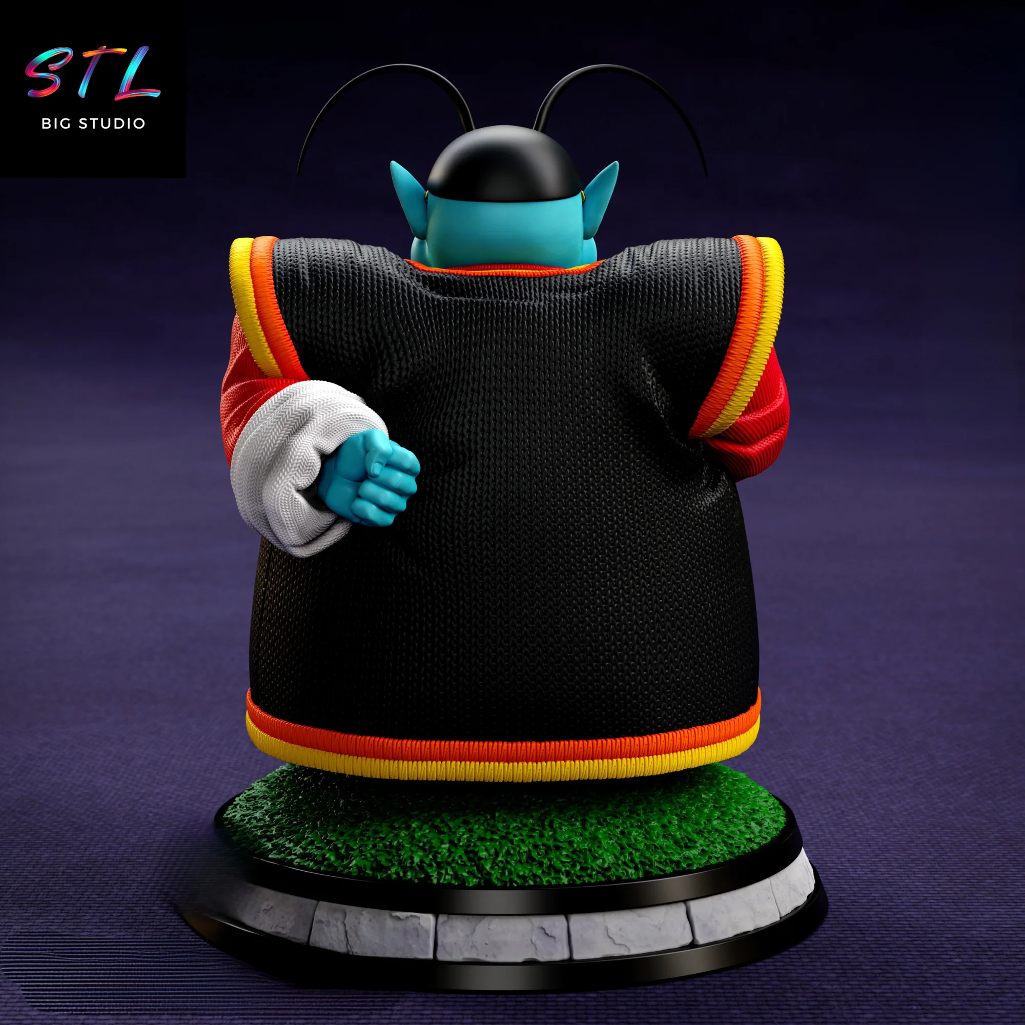 Kaio-Sama STL for 3D Printing | Dragon Ball Z Model — view 4