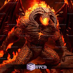 Balrog Fire STL Files 3D Model