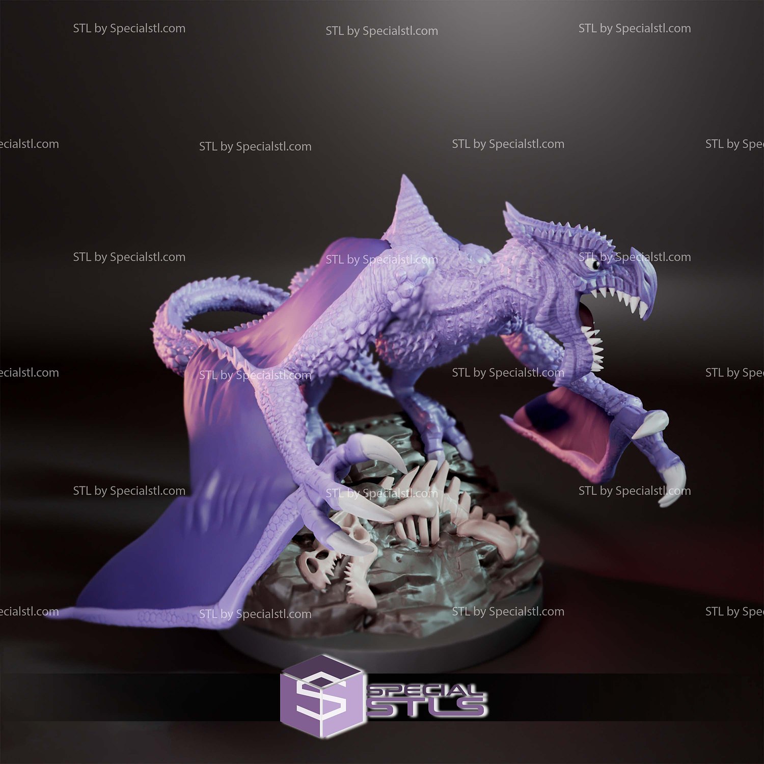 Pokemon Pterodactyl Aerodactyl 3D Printer Files STL Model — view 6