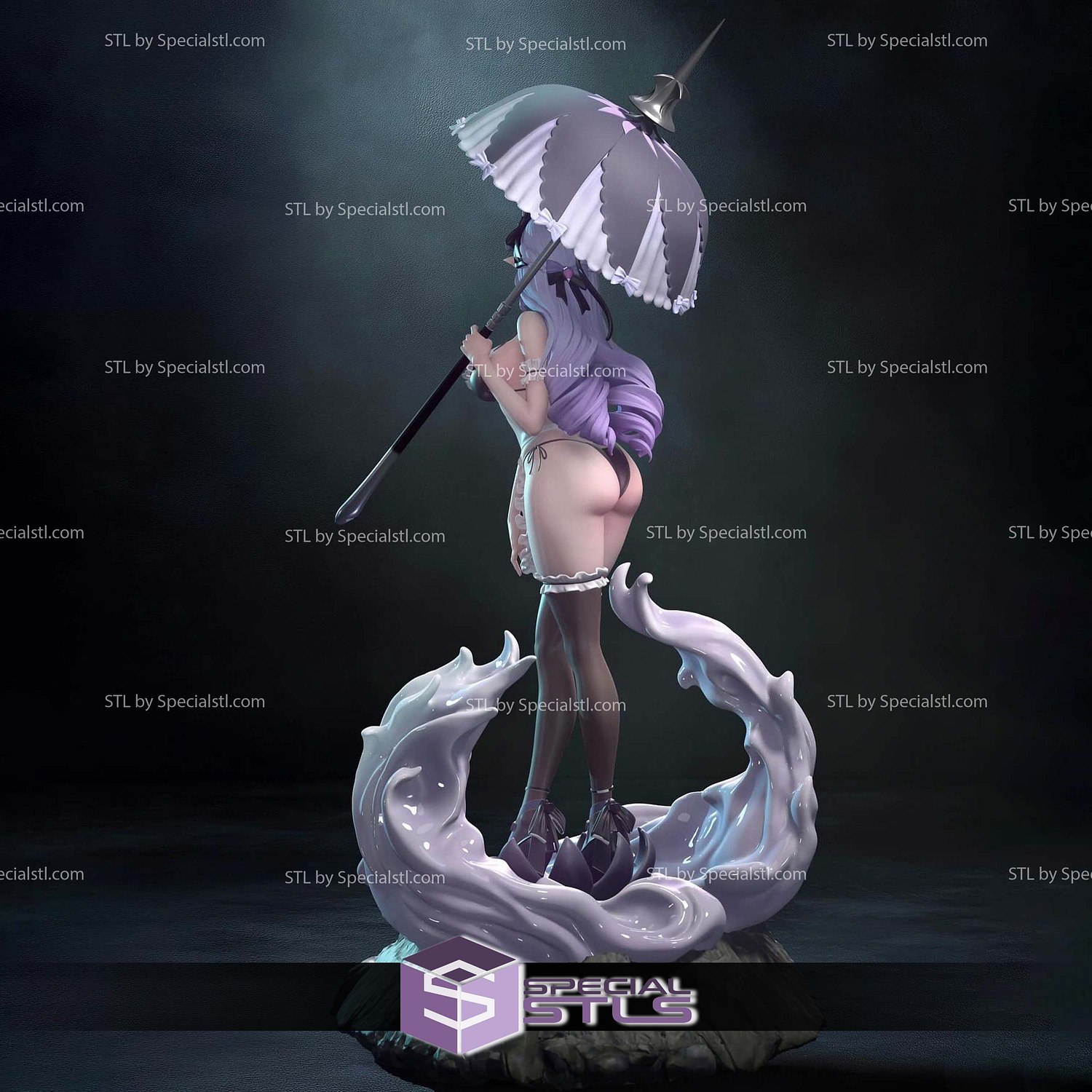 Vivian Beach Outfit Zenless Zone Zero STL Files 3D Model — view 2