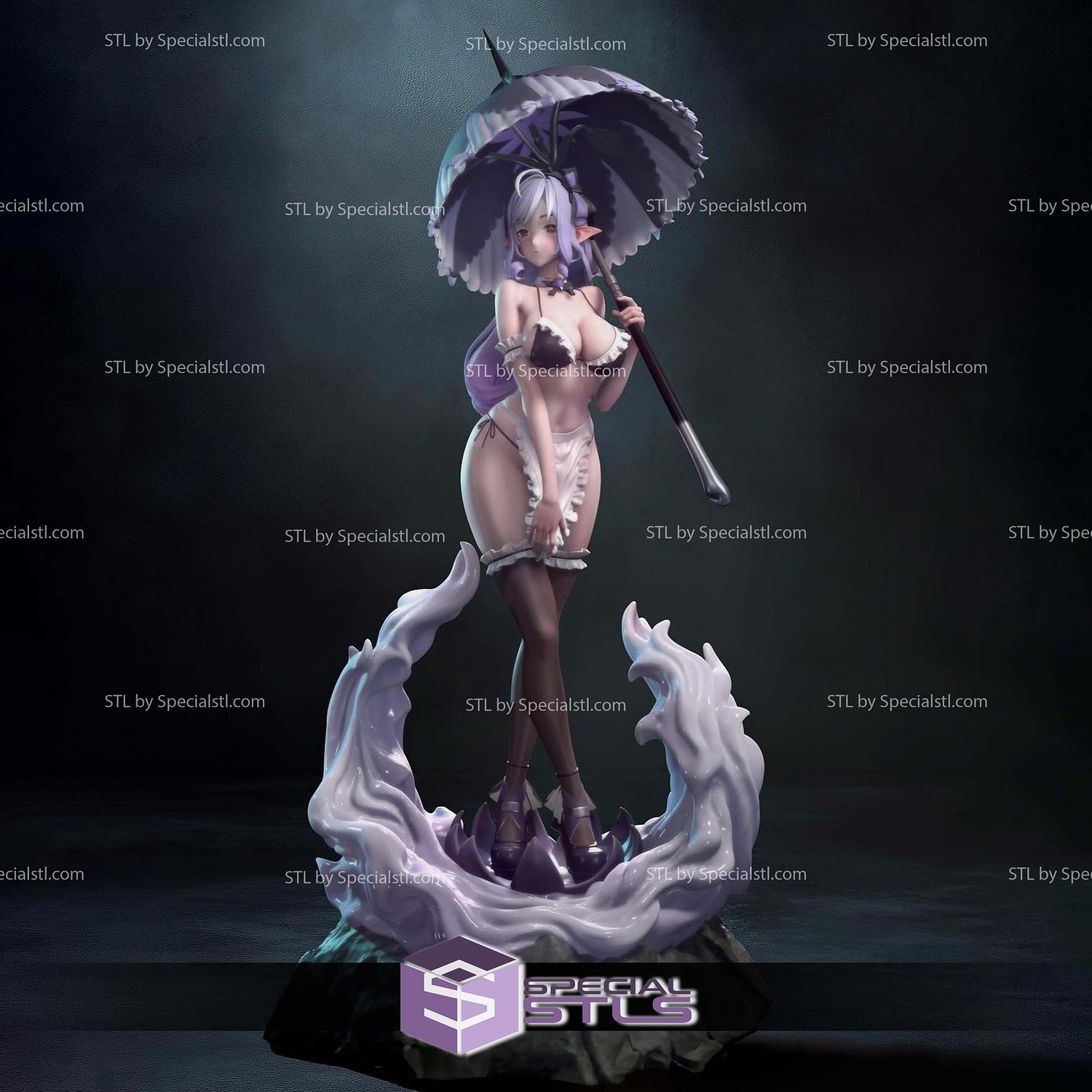 Vivian Beach Outfit Zenless Zone Zero STL Files 3D Model — view 7