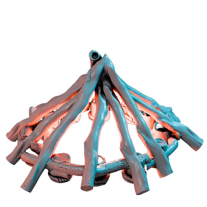 Woodcage VI - Detailed Tabletop Figurine 3D STL Model — view 2