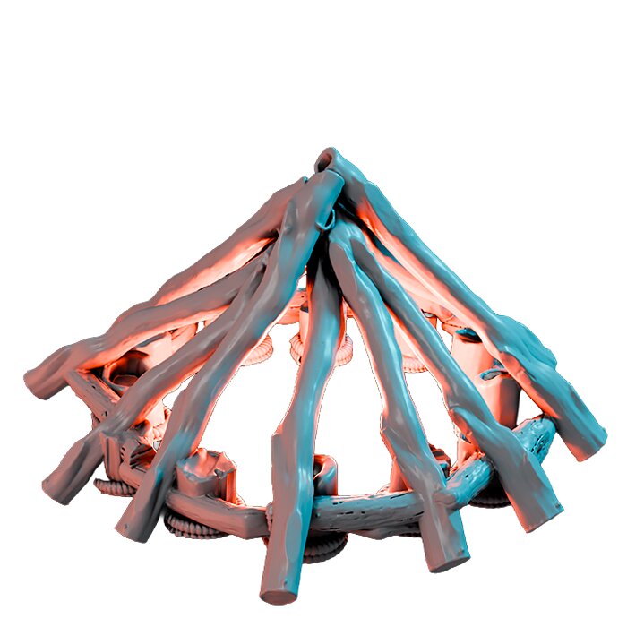Woodcage VI - Detailed Tabletop Figurine 3D STL Model — view 4