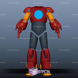 Cosplay STL Files Kid Iron Man from Iron Man and Friends Full Armor 3D Model — view 1