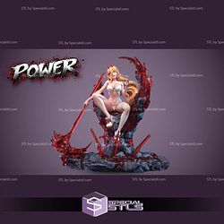 Blood Fiend Power Beach Outfit Chainsaw Man STL Files 3D Model