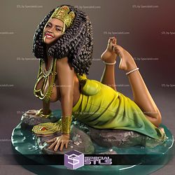 Oshun the Goddess of Love and Water 3D Printer Files STL Model