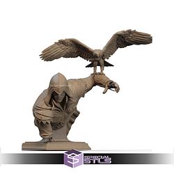 Ezio Auditore and Eagle Bust 3D Printer Files STL Model