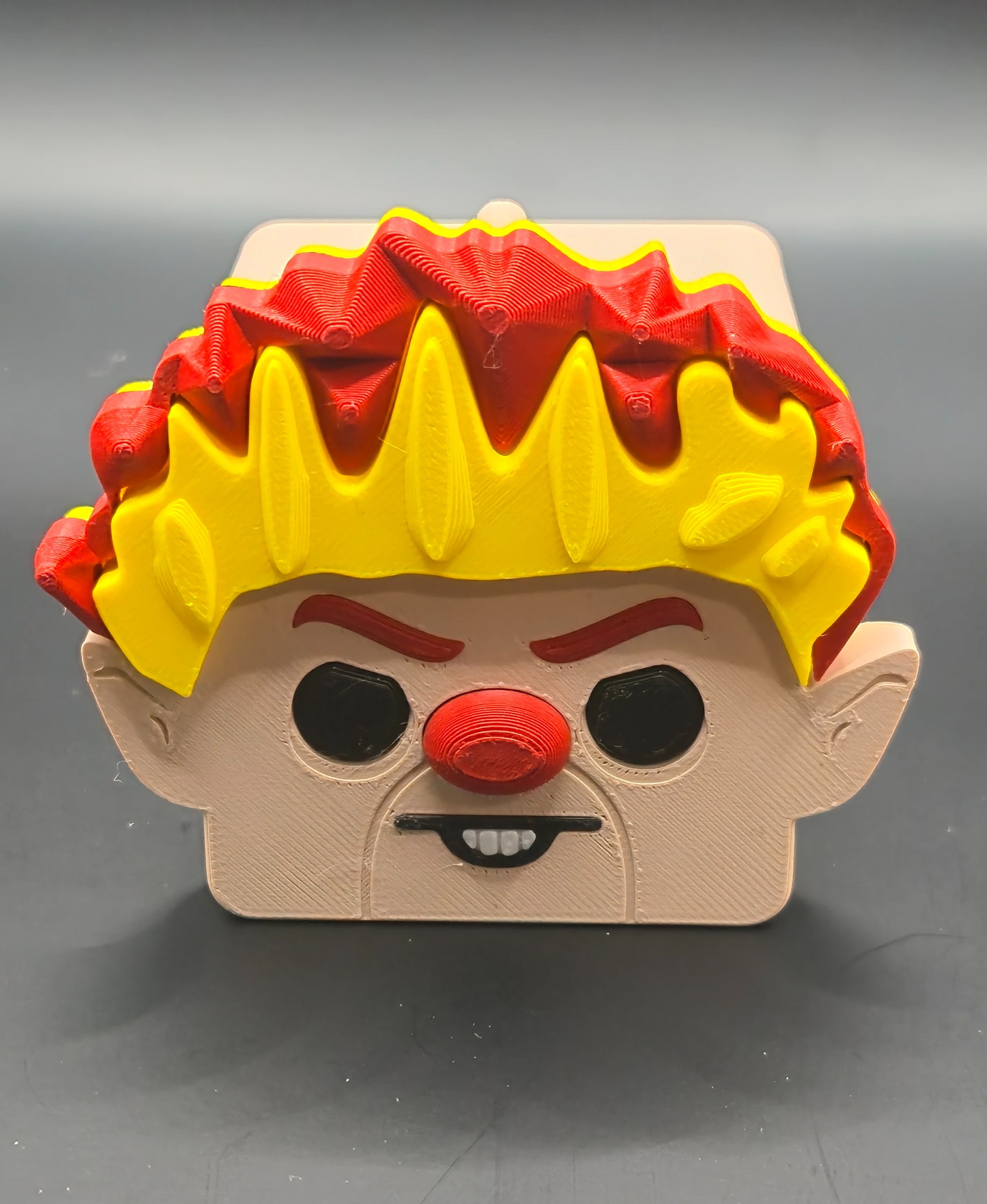 Blokkheadz Heat Miser - Magnet, Ornament and Regular Collectible 3D STL Model