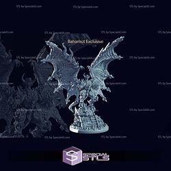 Bahamut V2 Final Fantasy STL Files 3D Model