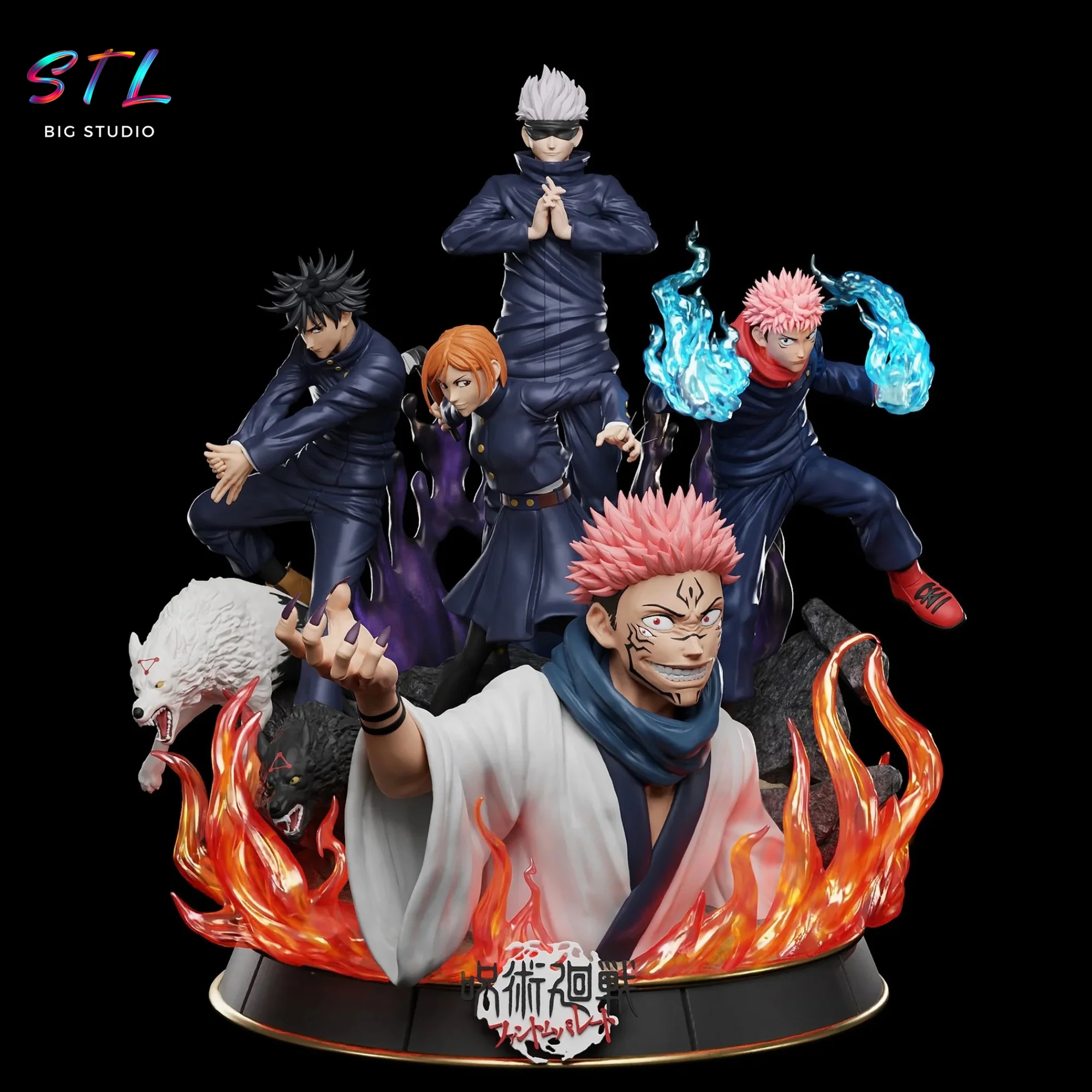 STL Sarutobi Hiruzen Bust | Naruto | 3D Printable Model Model — view 4