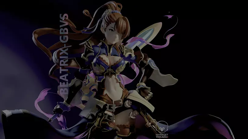 Beatrix - Granblue Fantasy Versus Rising 3D STL Model