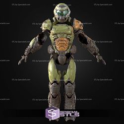 Cosplay STL Files Doom Eternal Slayer Armor 3D Model