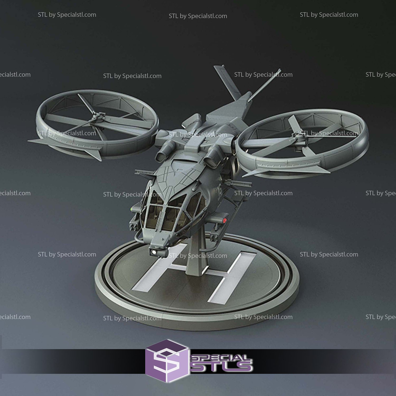 Aerospatiale SA-2 Samson Avatar 3D Printer Files STL Model — view 4