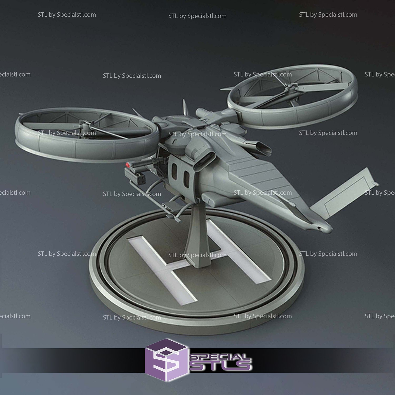 Aerospatiale SA-2 Samson Avatar 3D Printer Files STL Model — view 5