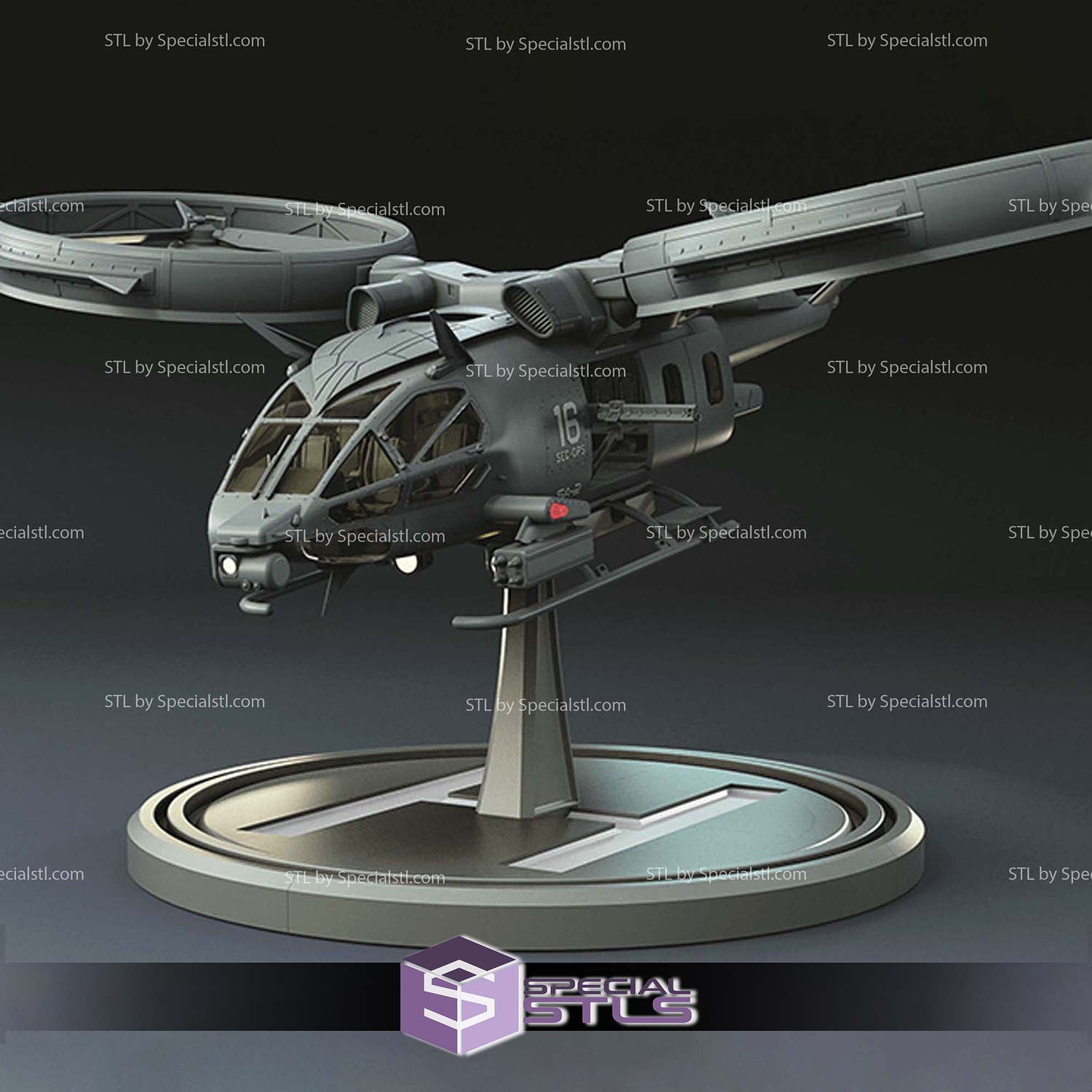 Aerospatiale SA-2 Samson Avatar 3D Printer Files STL Model — view 6