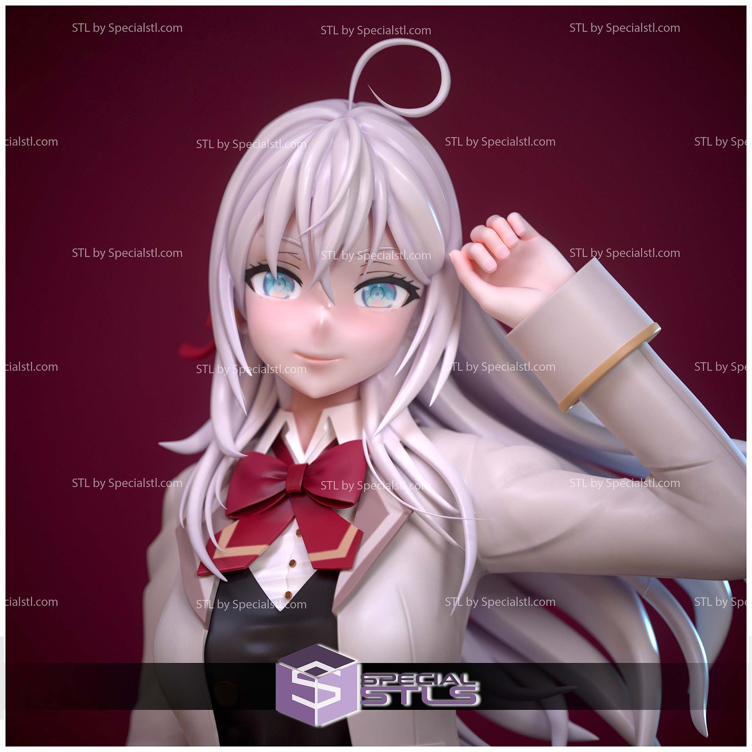 Alisa Alya Kujou Roshidere STL Files 3D Model — view 3