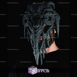 Face of Decay Omari Mask Life Size 3D Printer Files STL Model