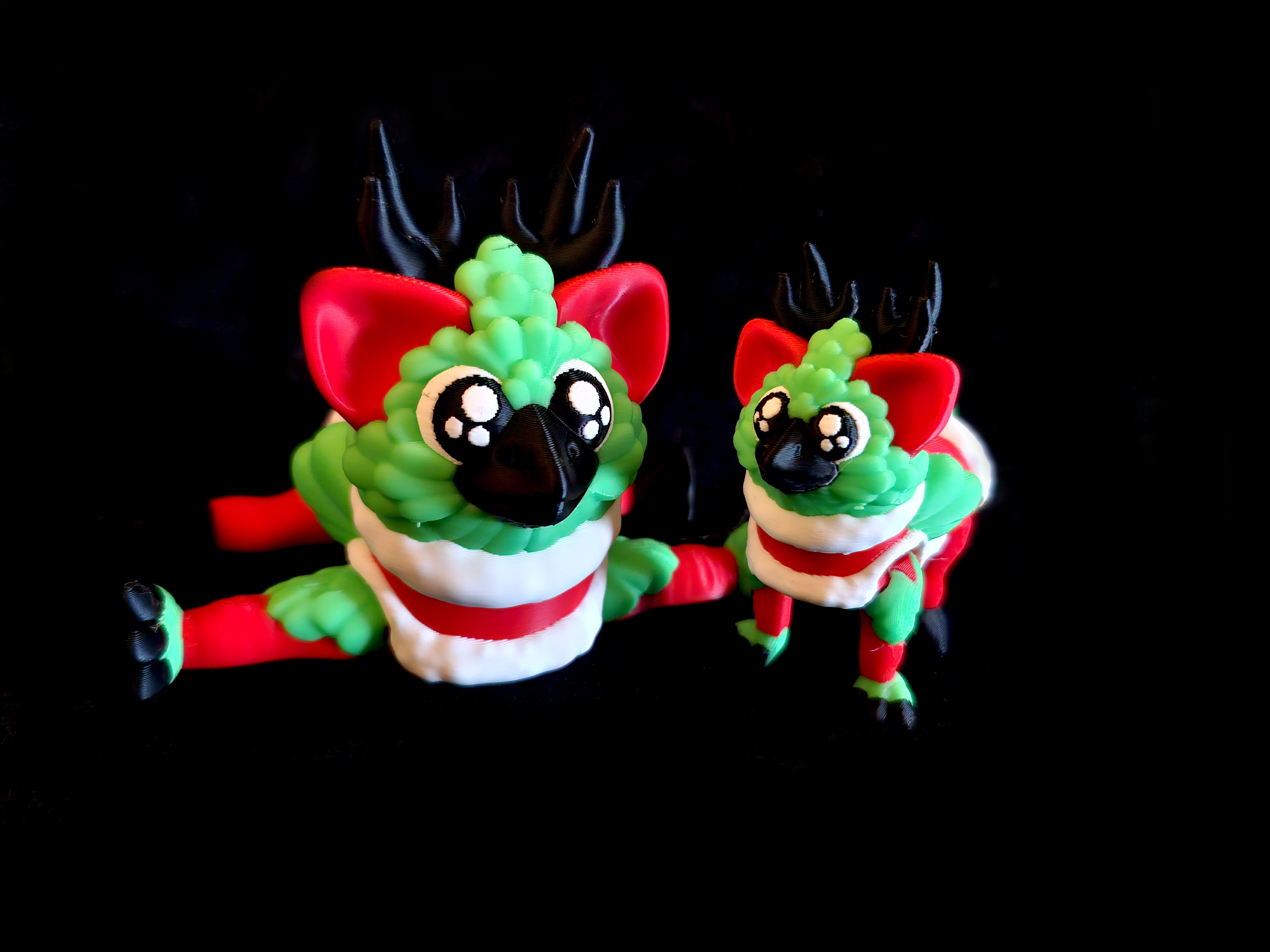 Christmas Gryphon *Personal Use* 3D STL Model — view 5