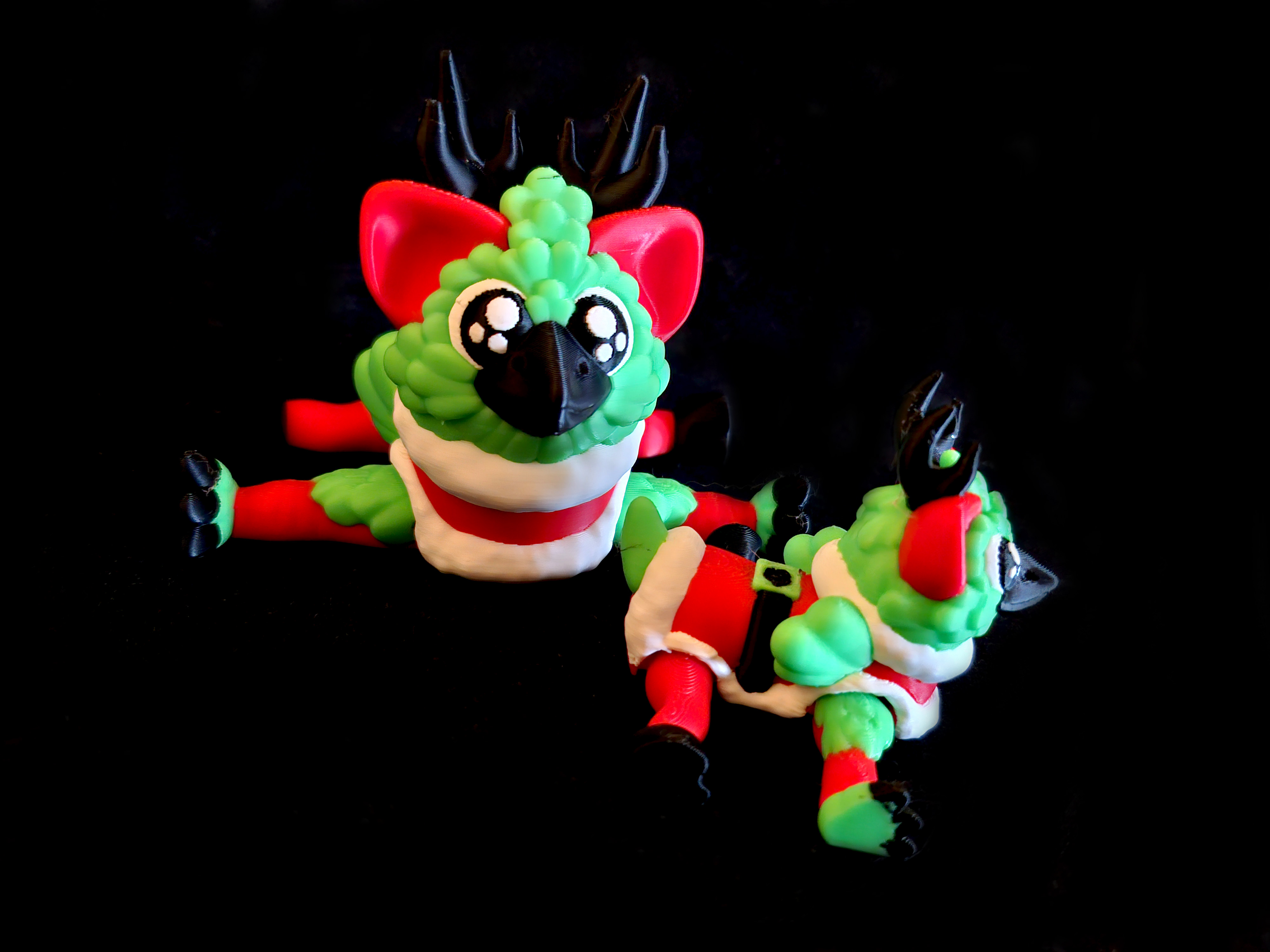 Christmas Gryphon *Personal Use* 3D STL Model — view 6
