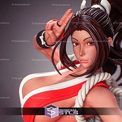 Mai Shiranui Fire Butterfly Fan 3D Printer Files STL Model