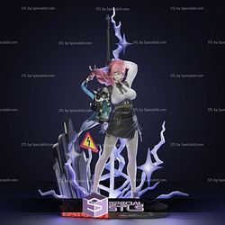Tsukishiro Yanagi Zenless Zone Zero Sculptures 3D Printing STL Model