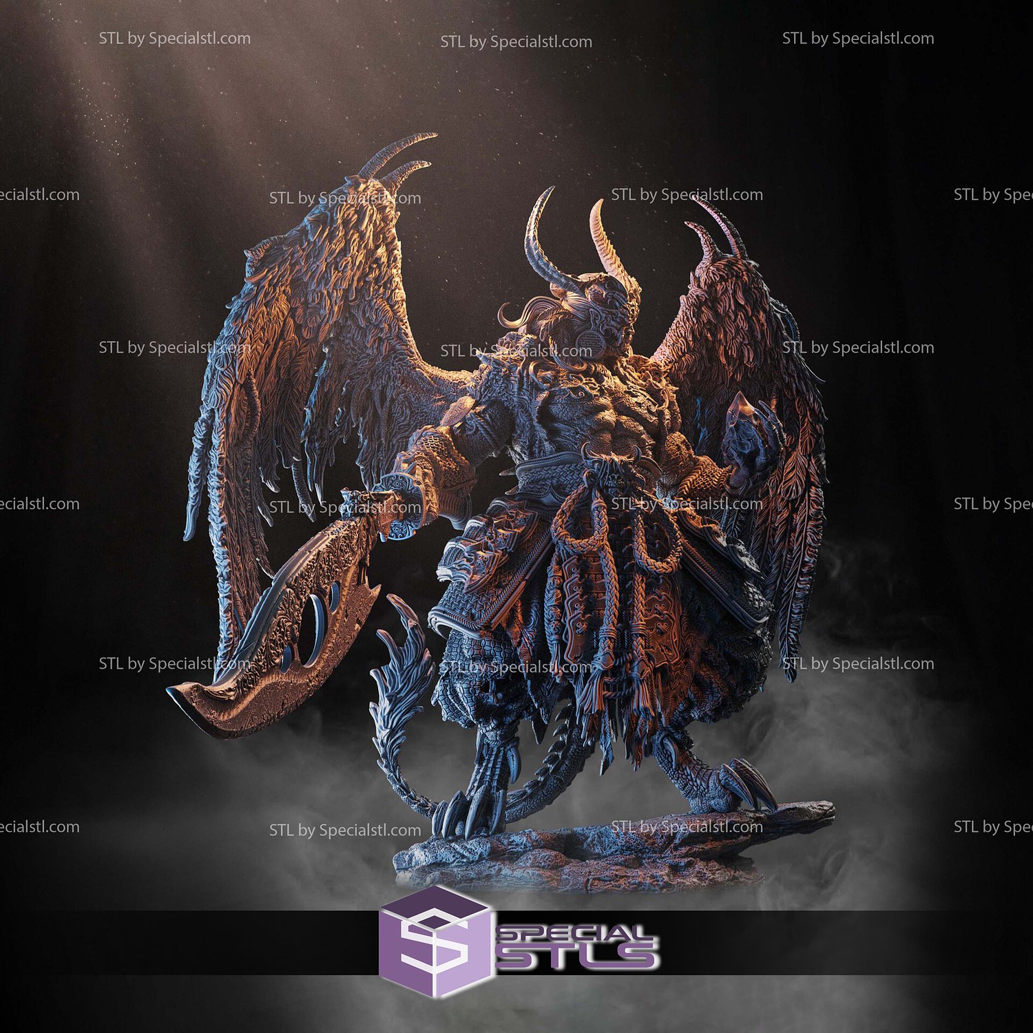 Corrupted Tenjin 3D Printer Files STL Model — view 3
