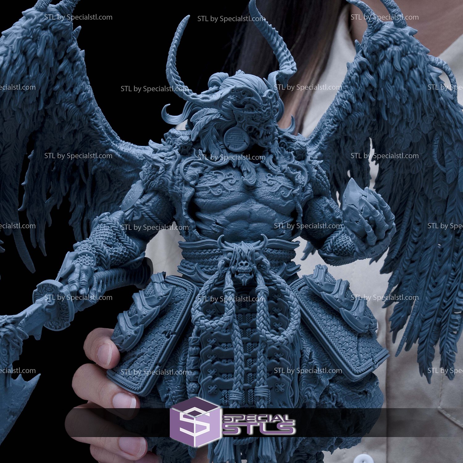 Corrupted Tenjin 3D Printer Files STL Model — view 7