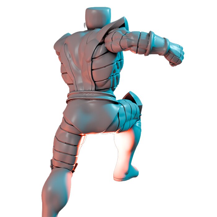 Titaniumdaddy X - Fantasy 3D Print Model STL Model — view 2