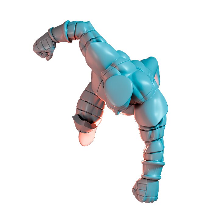 Titaniumdaddy X - Fantasy 3D Print Model STL Model — view 6